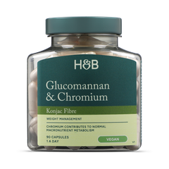 Image 1 for Glucomannan & Chromium 60 Capsules