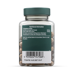 Image 2 for Garcinia Cambogia & Green Coffee Bean 60 Capsules
