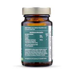 Image 4 for Chromium Glucose Support Chewable 30 Tablets