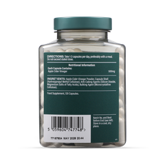 Image 2 for Apple Cider Vinegar 500mg 120 Capsules