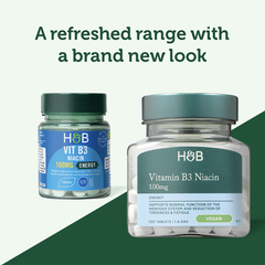 Image 3 for Vitamin B3 + Niacin 100mg 120 Tablets