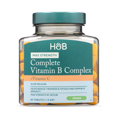 Image 1 for Super Strength Complete Vit B Complex + Vitamin C 60 Tablets