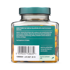 Image 2 for Super Strength Complete Vit B Complex + Vitamin C 60 Tablets