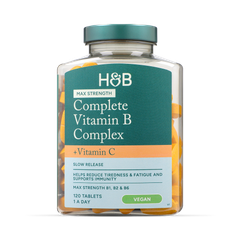 Image 1 for Super Strength Complete Vit B Complex + Vitamin C 120 Tablets