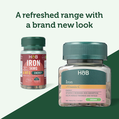 Image 3 for Iron & Vitamin C 14mg 180 Tablets