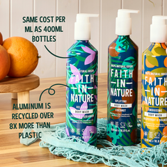 Image 5 for Faith In Nature Body Wash Lavender & Geranium 500ml Aluminium