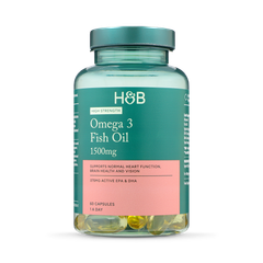 Image 1 for Omega 3 Fish Oil 1500mg 60 Capsules