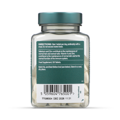 Image 2 for Selenium + Zinc & Vits A, C & E 120 Tablets