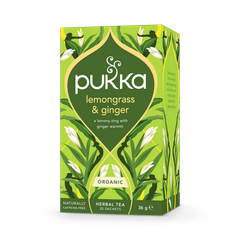 Image 1 for Lemongrass & Ginger Tea 20 Tea Bags