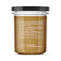 Image 2 for British Honey with Ginger 240g