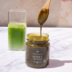 Image 3 for Organic Honey with Matcha 200g