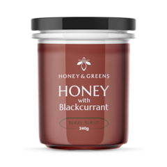 Image 1 for Honey with Blackcurrant 240g