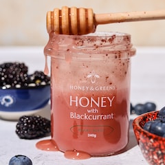 Image 4 for British Honey with Blackcurrant 240g