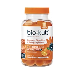 3-in-1 Biotic Blend Multivitamin for Adults Orange Flavoured 30 Gummies