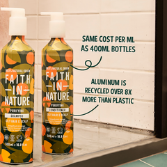 Image 5 for Faith In Nature Conditioner for Oily Hair Grapefruit & Orange 500ml Aluminium