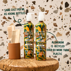 Image 5 for Faith In Nature Conditioner Shea & Argan for Curly Hair 500ml Aluminium