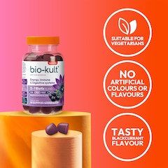 Image 5 for 3-in-1 Biotic Blend Multivitamin for Teens Blackcurrant Flavoured 30 Gummies