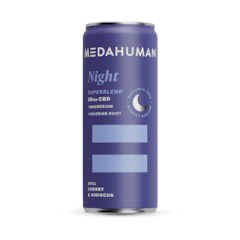 Image 1 for Night Superblend Cherry & Hibiscus CBD Drink 250ml