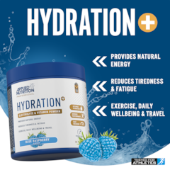 Image 2 for Hydration+ Powder Blue Raspberry 240g