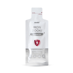 Image 1 for Liposomal Iron Bisglycinate 100mg, Pomegranate Flavour 1 x 10ml Liquid Sachet