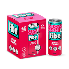 Image 1 for Soda Fruit Punch Drinks 4x 250ml