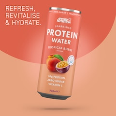 Image 2 for Sparkling Protein Water Tropical Burst 330ml