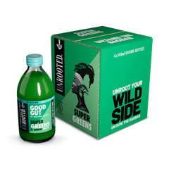 Image 2 for Good Gut Super Greens & Lemon Shots Dosing Bottle 8x Shots 500ml