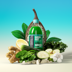 Image 3 for Good Gut Super Greens & Lemon Shots Dosing Bottle 8x Shots 500ml