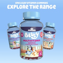 Image 4 for Bluey Multivitamin Strawberry Flavour Gummies 30 Gummies