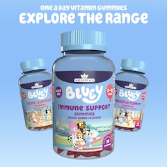 Bluey Immune Support Mixed Berry Flavour 30 Gummies