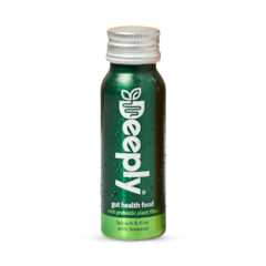 Image 1 for Gut Health Food With Prebiotic Plant Fibre Spinach & Kiwi With Seaweed 65ml