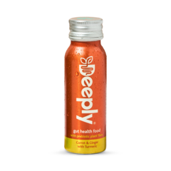 Image 1 for Gut Health Food With Prebiotic Plant Fibre Carrot & Ginger With Turmeric 65ml