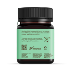 Image 2 for Monofloral Manuka Honey MGO 400+ 250g