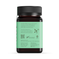 Image 4 for Monofloral Manuka Honey MGO 400+ 500g