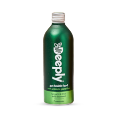 Image 1 for Gut Health Food With Prebiotic Plant Fibre Spinach & Kiwi With Seaweed 455ml