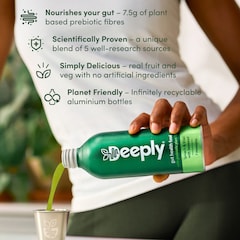 Image 3 for Gut Health Food With Prebiotic Plant Fibre Spinach & Kiwi With Seaweed 455ml