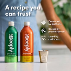 Image 4 for Gut Health Food With Prebiotic Plant Fibre Spinach & Kiwi With Seaweed 455ml