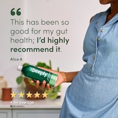 Image 5 for Gut Health Food With Prebiotic Plant Fibre Spinach & Kiwi With Seaweed 455ml