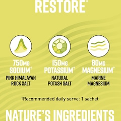 Restore Electrolytes Lemon & Lime 30 x 5.1g Sachet