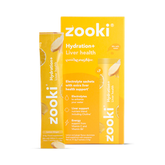 Image 1 for Hydration+ Liver Health, Lemon Ginger Flavour 7 Sachets