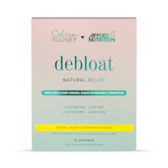 X Coleen Rooney Debloat Lemon, Ginger & Turmeric 14 x  9.1g Sachets