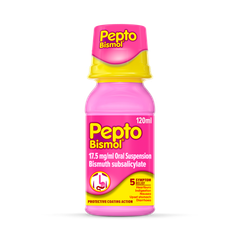 Image 1 for Pepto-Bismol 17.5 Mg/Ml Oral Suspension 120ml