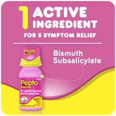 Image 5 for Pepto-Bismol 17.5 Mg/Ml Oral Suspension 120ml
