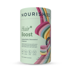 Image 1 for Nourish3D Hair+ Boost Nutrient Stacks 30 Gummies