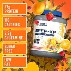 Image 2 for Beef XP Clear Protein Isolate Tropical Vibes 1.8KG