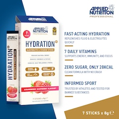 Image 2 for Hydration+ Sticks Strawberry Raspberry 7 x 8g Sachet