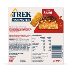 Image 2 for High Protein Choc Biscoff Protein Bars 3x 44g