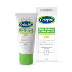 Daily Defence Cream SPF 50+ Mineral Sunscreen 50g