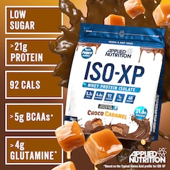 Image 2 for ISO XP  Whey Protein Isolate Powder Choco Caramel 1kg