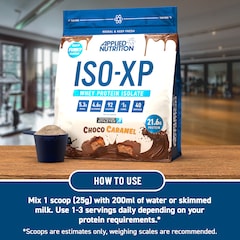 Image 4 for ISO XP  Whey Protein Isolate Powder Choco Caramel 1kg
